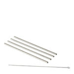 Happy Straws Metal 4 pcs, Metallstrohhalme
