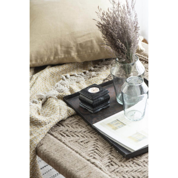 Vase konisch klein Höhe 13.5cm mundgeblasen – Bild 4