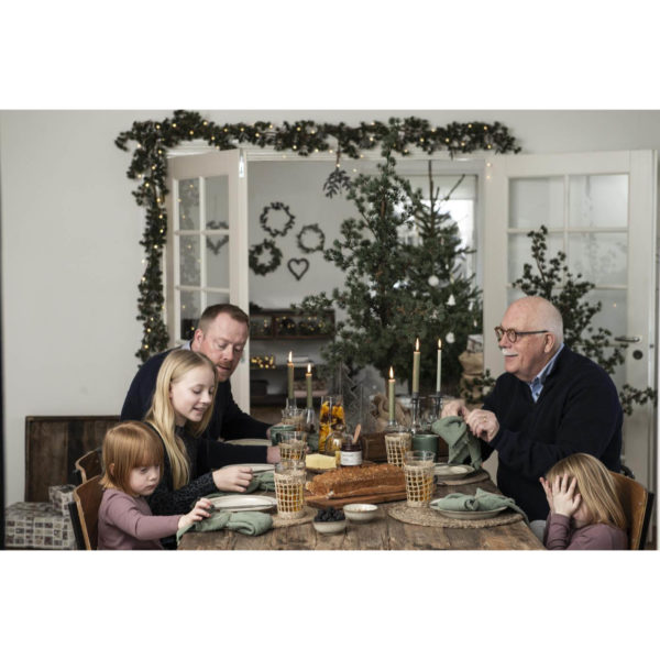 Trinkglas mit Strohgeflecht aus Seegras – Bild 3