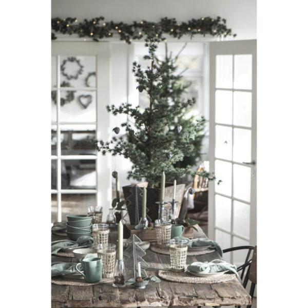 Trinkglas mit Strohgeflecht aus Seegras – Bild 12