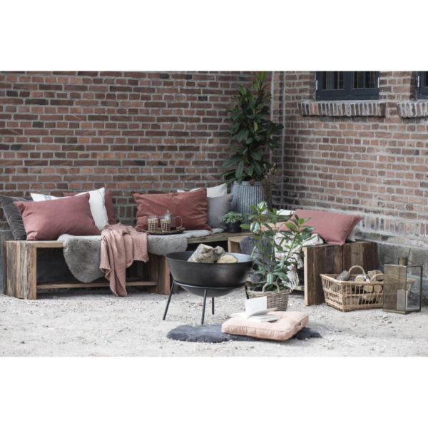 Trinkglas mit Strohgeflecht aus Seegras – Bild 13