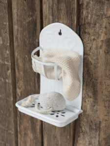 Spültuch Mynte latte, beige gestrickt – Bild 2