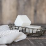 Spültuch Mynte latte, beige gestrickt – Bild 10