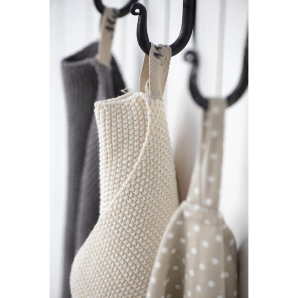 Handtuch Mynte latte gestrickt – Bild 2