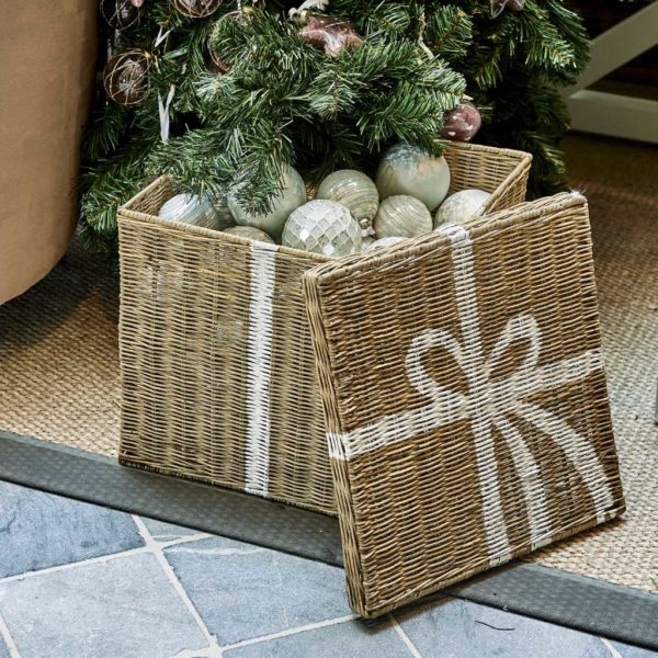 432260_4 RR Present Basket Set of 3 pieces Aufbewahrungskörbe Weihnachtsaccessoires – Bild 6