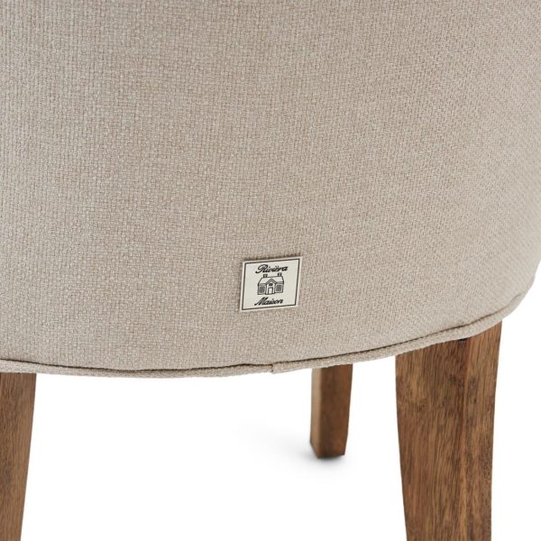 4684001_4_10 Balmoral Dining Chair Oxford Weave Flanders Flax â Bild 5