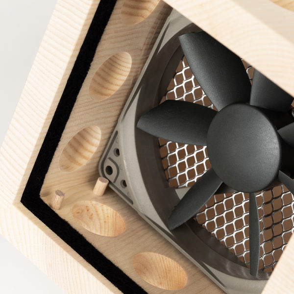 zirb.Luft mittlerer Raumlüfter bis 30qm mit 2 Ölen – Bild 4