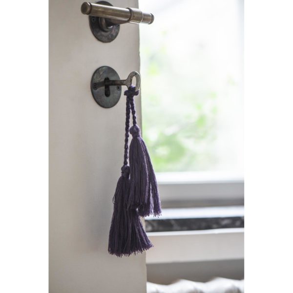 Quaste doppelt 40cm grün – Bild 6