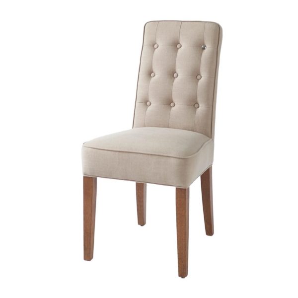 3364006_21 Cape Breton Dining Chair Linen flax â Bild 1