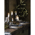 Stoffserviette doppelt gewebt dunkelgrau – Bild 2