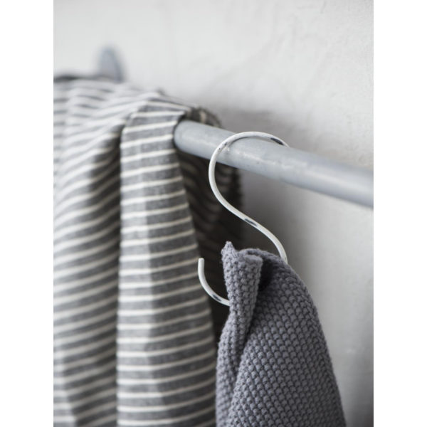 Handtuch Mynte dunkelgrau gestrickt – Bild 5