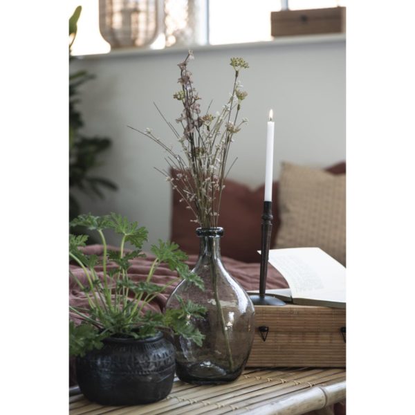 Dünne hohe Stabkerze weiß 1.3 cm – Bild 2