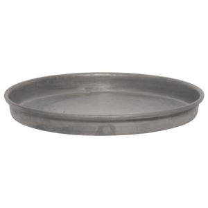 Kerzentablett mit Kante Metall 11cm
