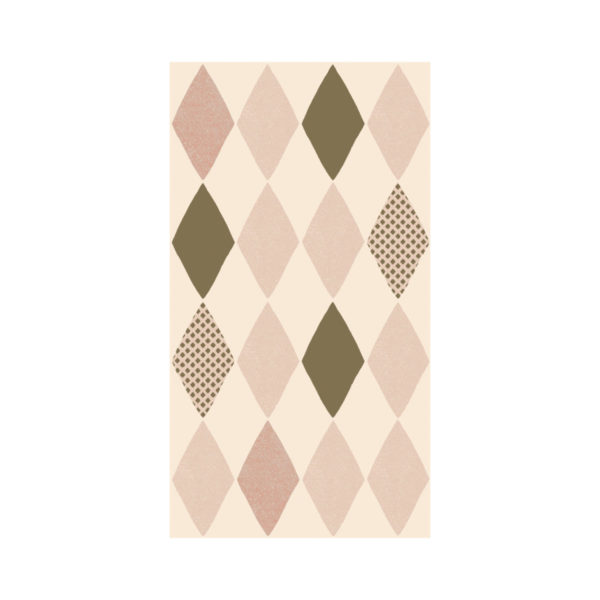 15-6303-00 Napkin Harlekin Rose Servietten 16 StĂŒck