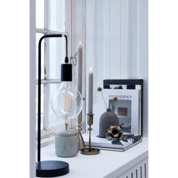 457475e1-20a2-4221-8677-2c1e41e5c65a Rustic Stabkerze hellgrau 28 cm â Bild 5