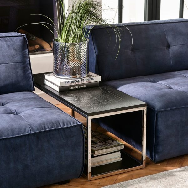 Yacht Club Hurricane L blue silver Windlicht – Bild 5