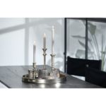 Rustic Stabkerze hellgrau 28 cm â Bild 2