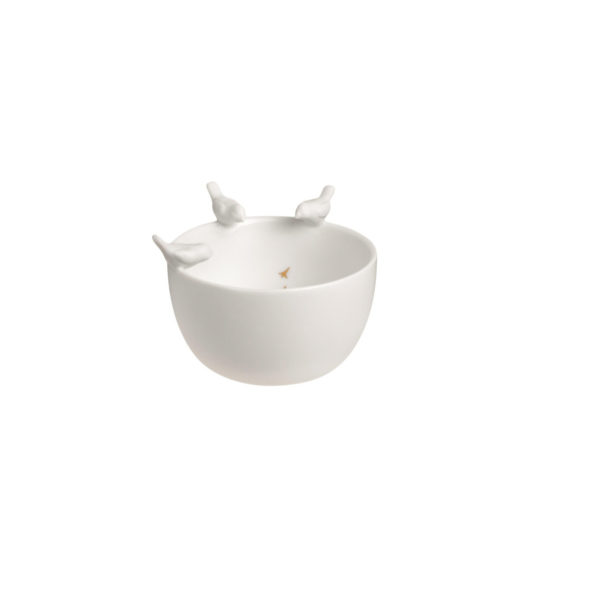 10756 Porzellangeschichten Schale Vögel 8cm