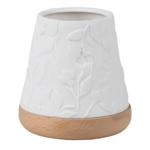 Poesie Windlicht floral "Blume" 8cm