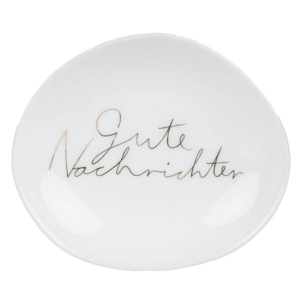 f_0015452_2 3er Set Schalen "Gute Nachrichten" 11x11cm â Bild 1