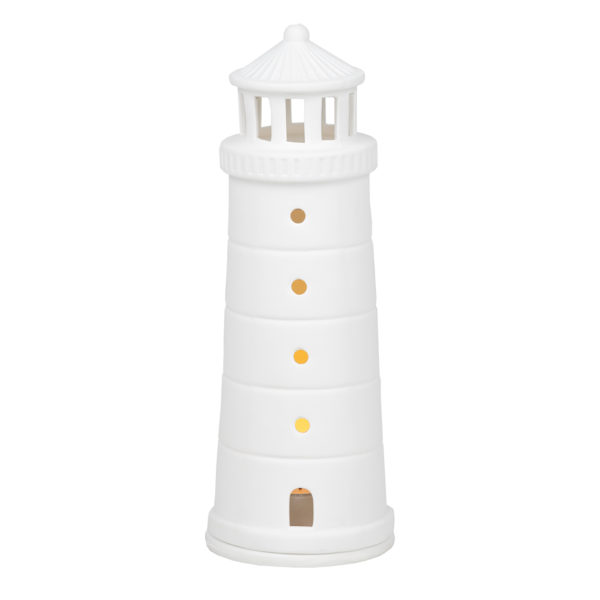 Meer als Worte Meeresrauschen Leuchtturm groß Lichthaus 18cm – Bild 2