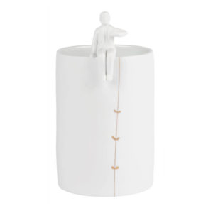 Porzellangeschichten Vase "GĂ€rtner" 18cm
