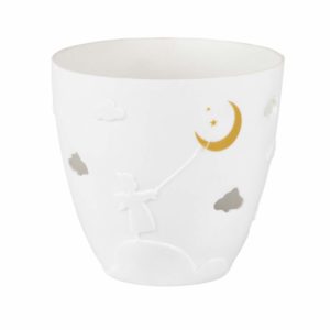 Poesielicht Engel gold Porzellan 9cm