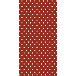 Serviette rote gepunktet 16 Stck