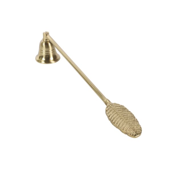 12 Kerzenlöscher Nessa gold 31cm