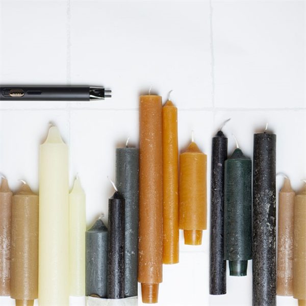 6er Set Stabkerzen Vela creme 2x14cm – Bild 2