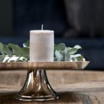 Pillar Candle Eco flax 7x10cm – Bild 2
