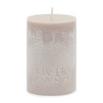 Pillar Candle Eco flax 7x10cm