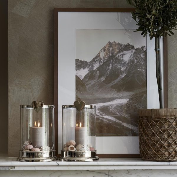 Pillar Candle Eco flax 7x13cm – Bild 3