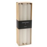 6er Set Stabkerzen Vela weiß 2x20cm