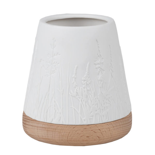 f_0015407 Poesie Windlicht floral "Gräser" 13cm