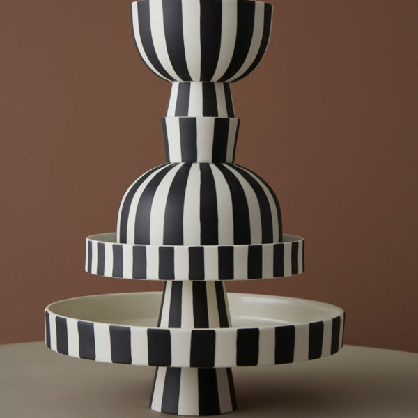 Toppu Mini Bowl white / black 12.6x10cm – Bild 4