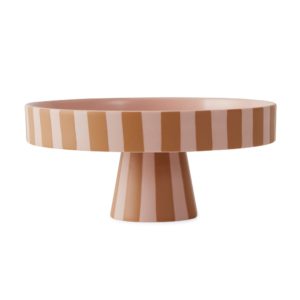 Toppu Tray Etagere small caramel / rose 20cm