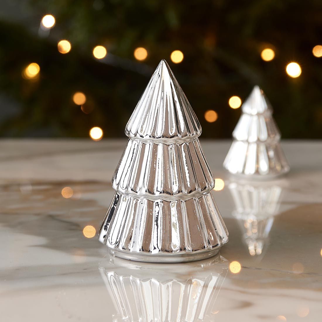 Glam S Tree Maison🤍 silver Christmas | Rivièra Winter Weihnachtsdeko -
