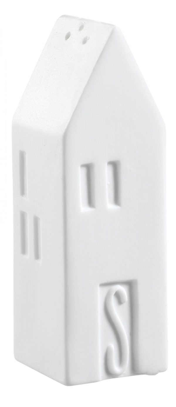 Salz- und Pfefferstreuer Set Porzellan weiß – Bild 4