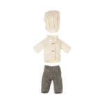 Kuschelmaus Kochmaus mit Topf & Kochlöffel 12cm – Bild 2