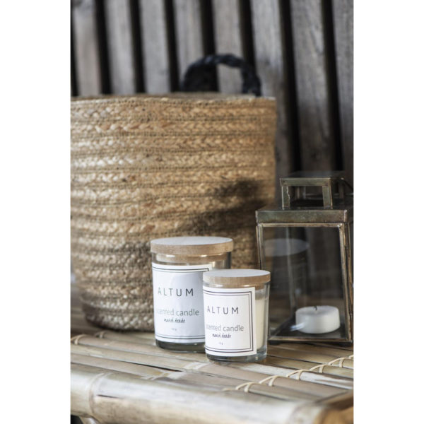ALTUM Duftkerze Marsh Herbs weiß 7cm – Bild 2