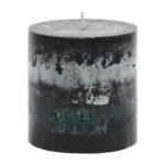 Pillar Candle Eco black 10x10cm
