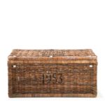 Rustic Rattan Cobblers Wharf Trunk 90x40cm, Truhe