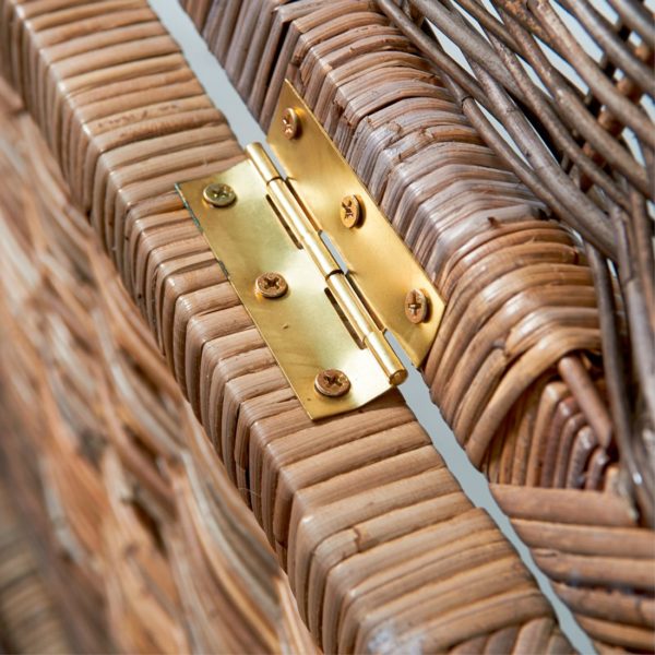 Rustic Rattan Cobblers Wharf Trunk 90x40cm, Truhe – Bild 8