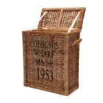 Rustic Rattan Cobblers Wharf Trunk small 60x70cm, Truhe – Bild 2