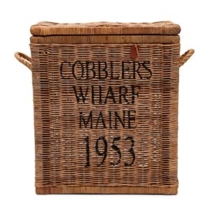 Rustic Rattan Cobblers Wharf Trunk small 60x70cm, Truhe