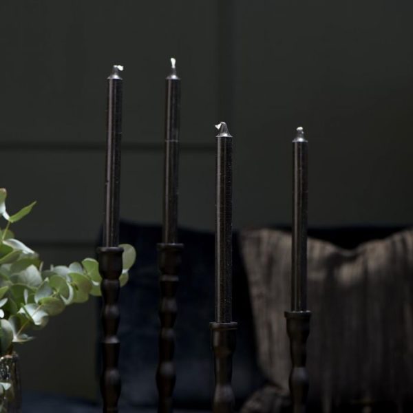 497080_1_2 Dinner Candles Eco black 4pieces 28x2cm – Bild 7