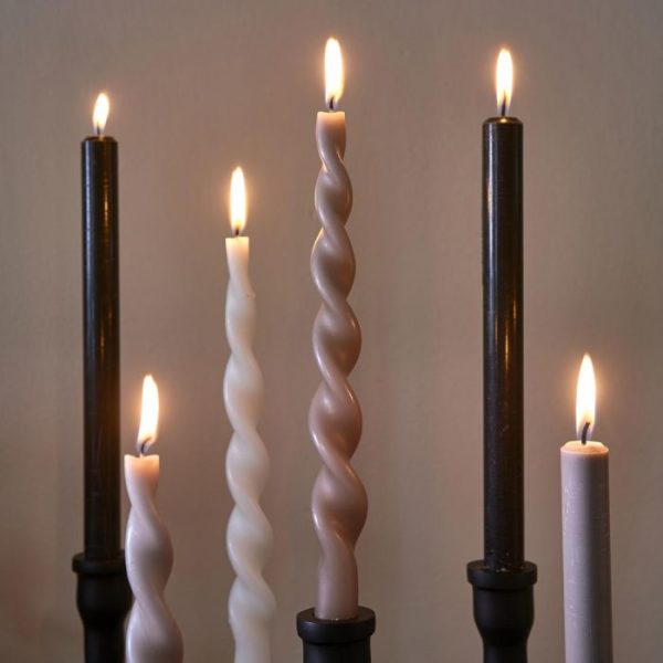 497080_5_2 Dinner Candles Eco black 4pieces 28x2cm – Bild 6