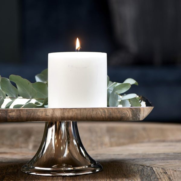 497210_2_2 Pillar Candle Eco off-white 10x10cm – Bild 3