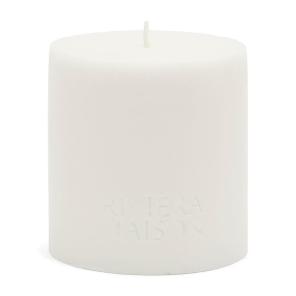 497210_4 Pillar Candle Eco off-white 10x10cm
